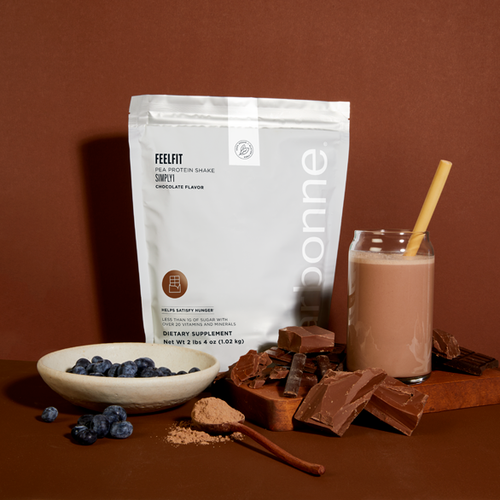 FeelFit Pea Protein Shake Simply1 - Chocolate Flavor