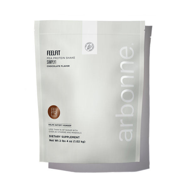 FeelFit Pea Protein Shake Simply1 - Chocolate Flavor